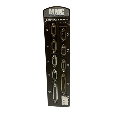 Giddings & Lewis MMC-A2 manual