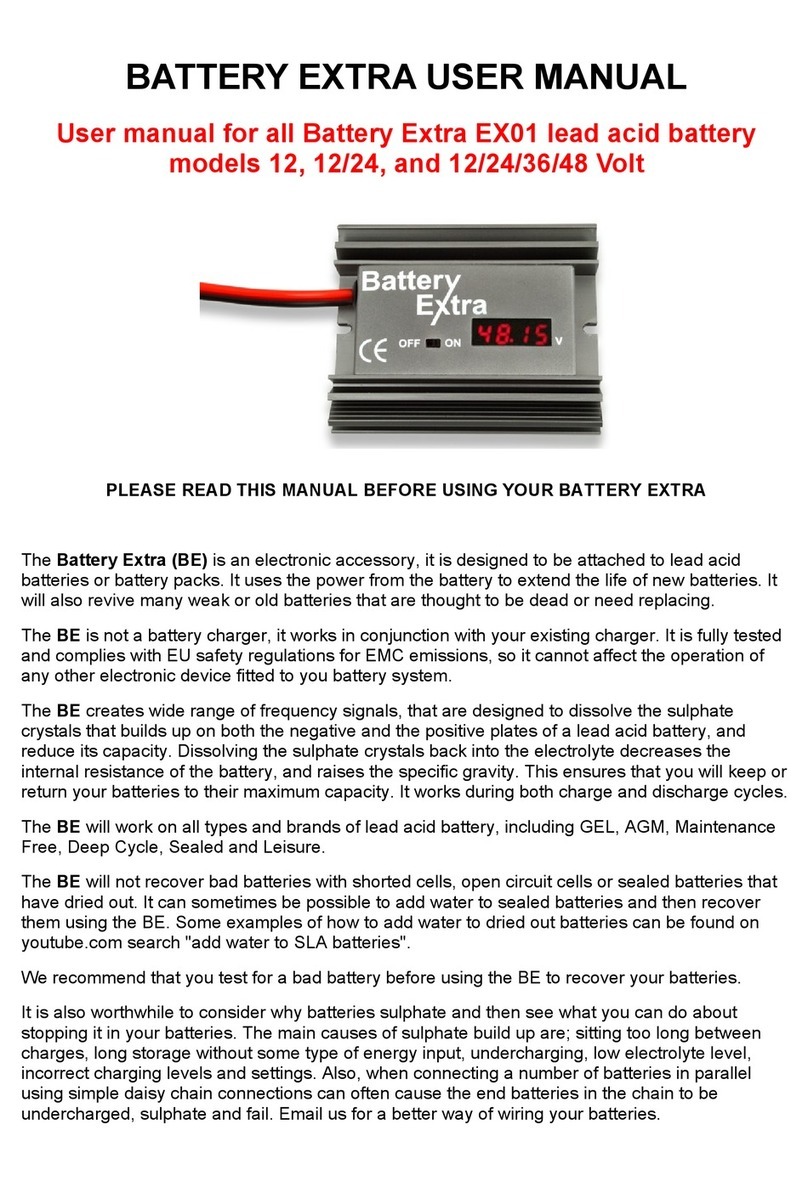 Battery Extra EX01 user manual Battery Extra EX01 user manual