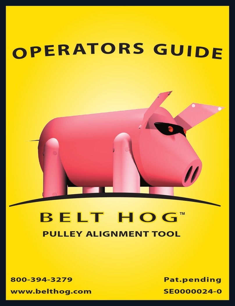 VibrAlign Belt Hog Operator's guide