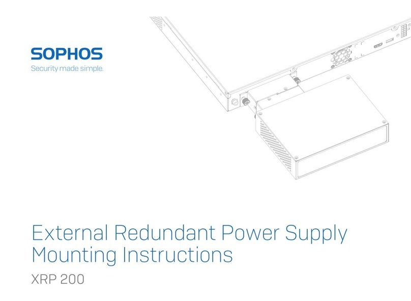 Sophos XRP 200 User manual