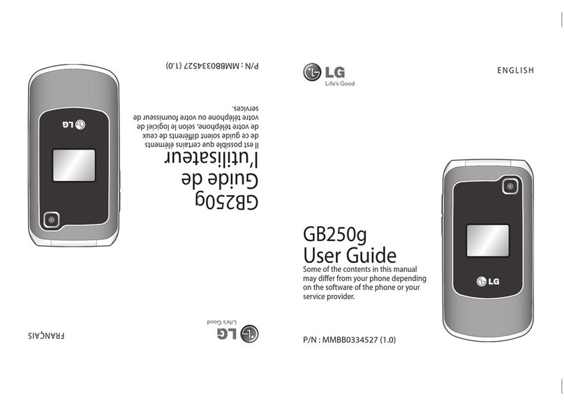 LG GB250g User manual