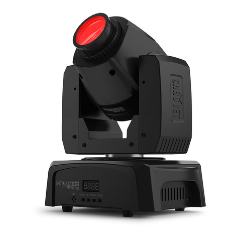 Chauvet DJ Intimidator Spot 110 Quick reference guide