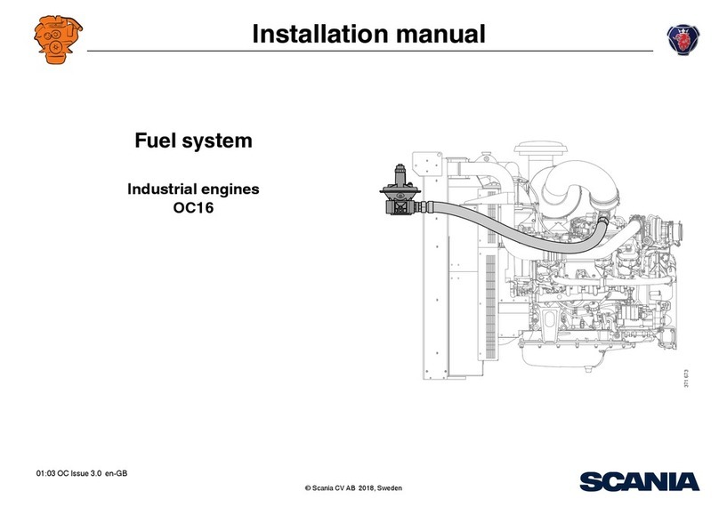 Scania OC16 User manual