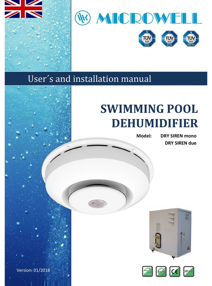 MICROWELL DRY SIREN mono User and installation manual MICROWELL DRY SIREN mono User and installation manual