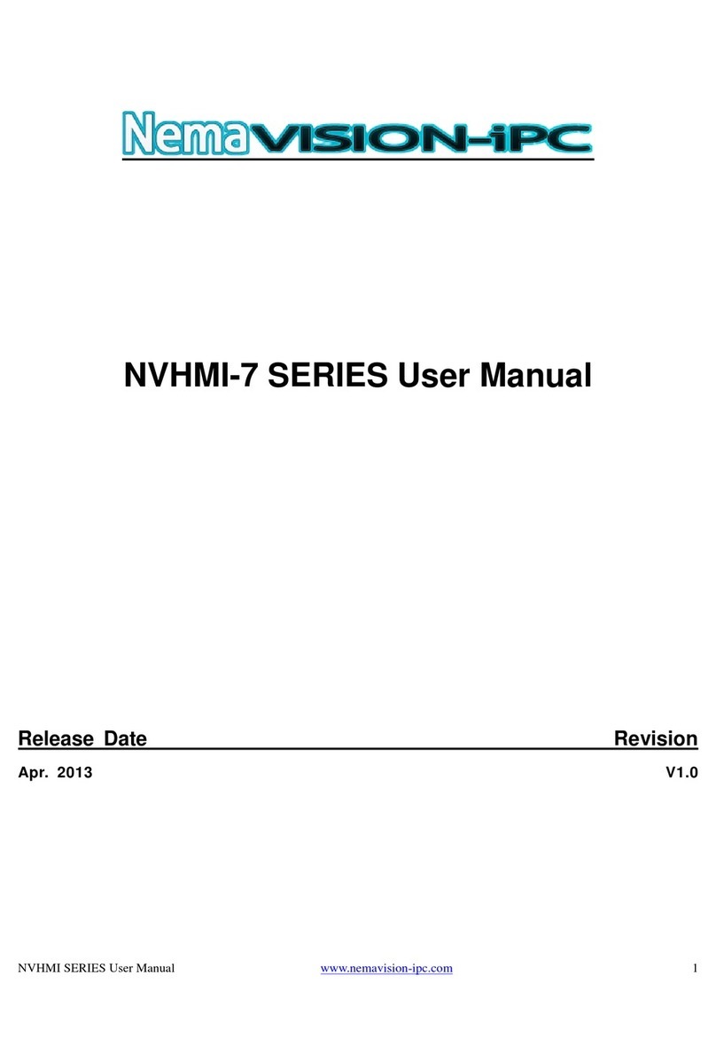 NemaVision-iPC NVHMI-707 user manual