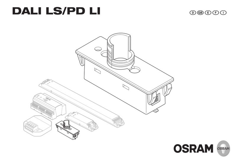 Osram DALI LS/PD LI Owner's manual Osram DALI LS/PD LI Owner's manual