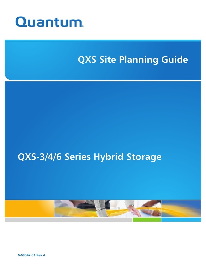 Quantum QXS-312 Technical manual Quantum QXS-312 Technical manual