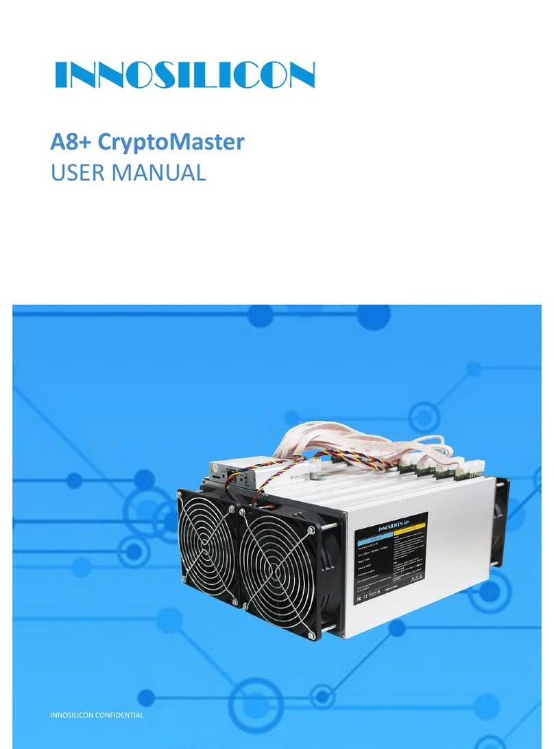 INNOSILICON A8+ CryptoMaster user manual