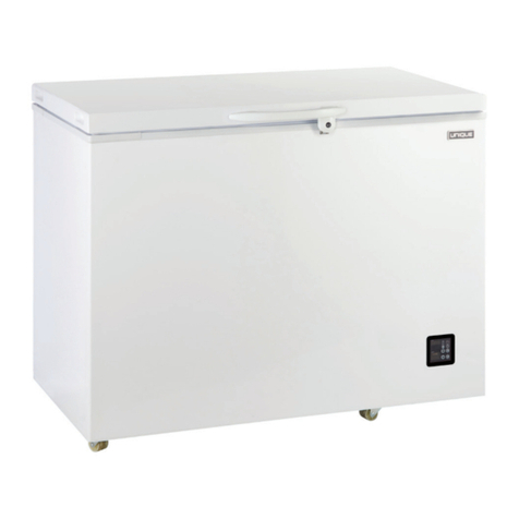 Unique SOLAR POWERED DC CHEST FREEZER User manual