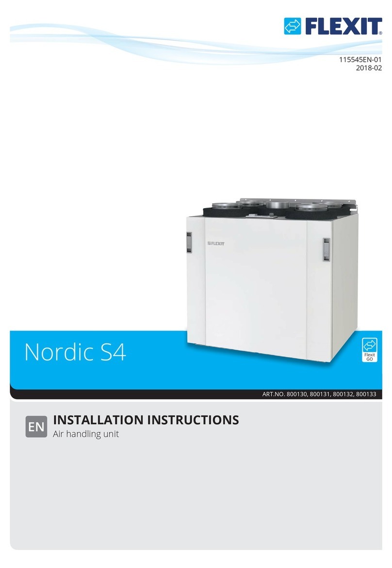 Flexit Nordic S4 User manual