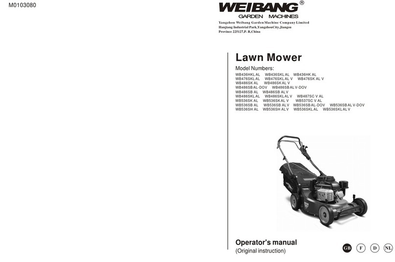 WEIBANG WB436HKL AL Operator's manual