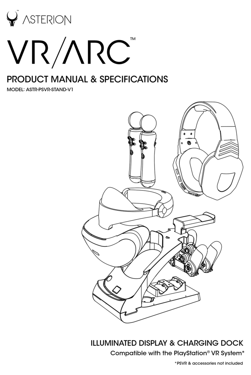 Asterion VR/ARC ASTR-PSVR-STAND-V1 product manual