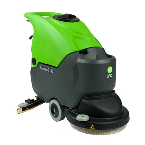 IPC Gansow CT40 ECS MICRO SCRUB User manual IPC Gansow CT40 ECS MICRO SCRUB User manual