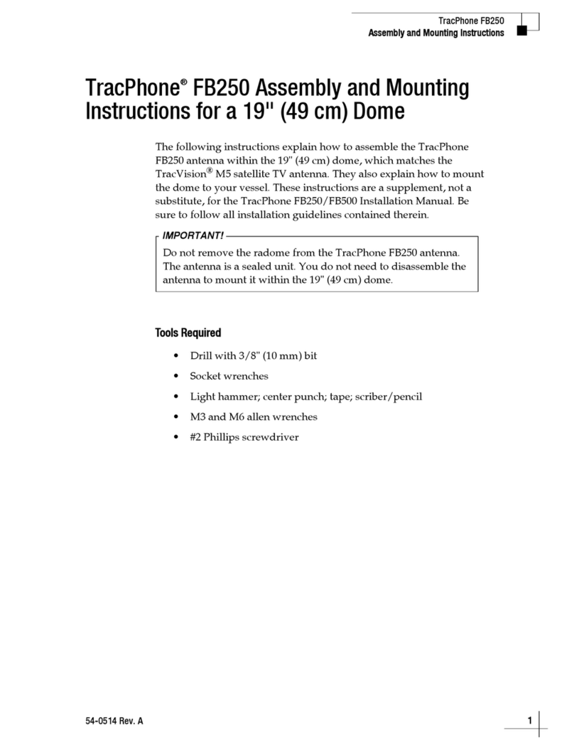 TracPhone FB250 Quick start guide