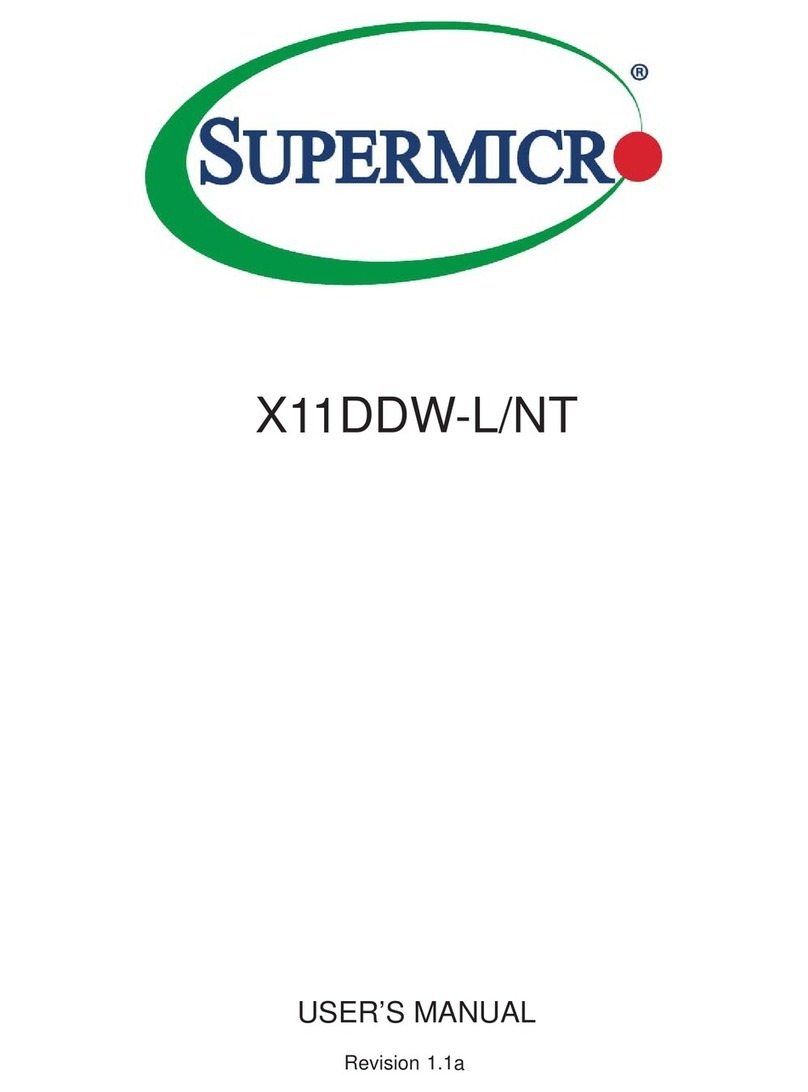 Supermicro X11DDW-L User manual