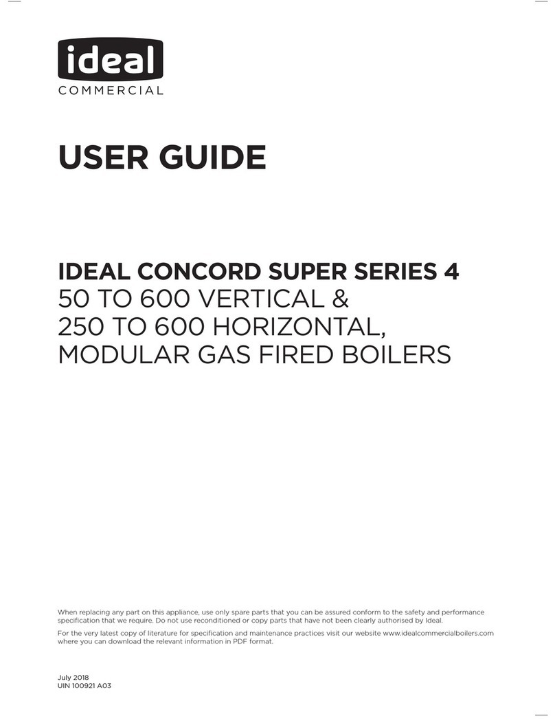 IDEAL CONCORD SUPER SERIES 4 User manual