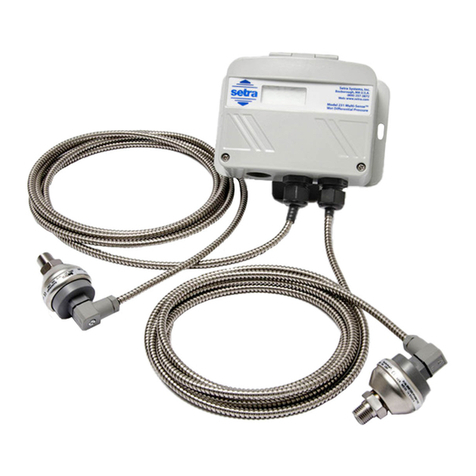 Setra Systems Multi-Sense 231RS User manual