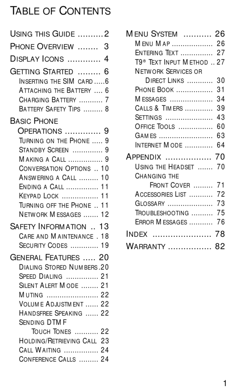 Trium G320 manual