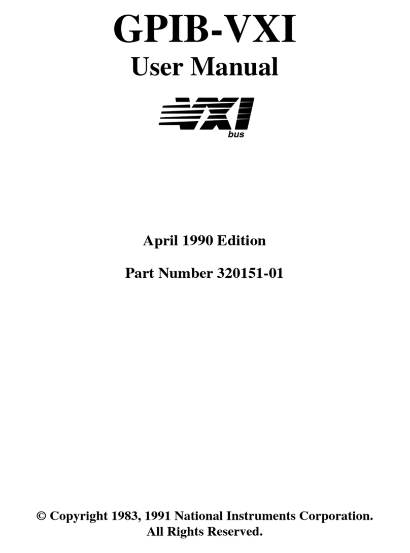 VXI GPIB-VXI user manual
