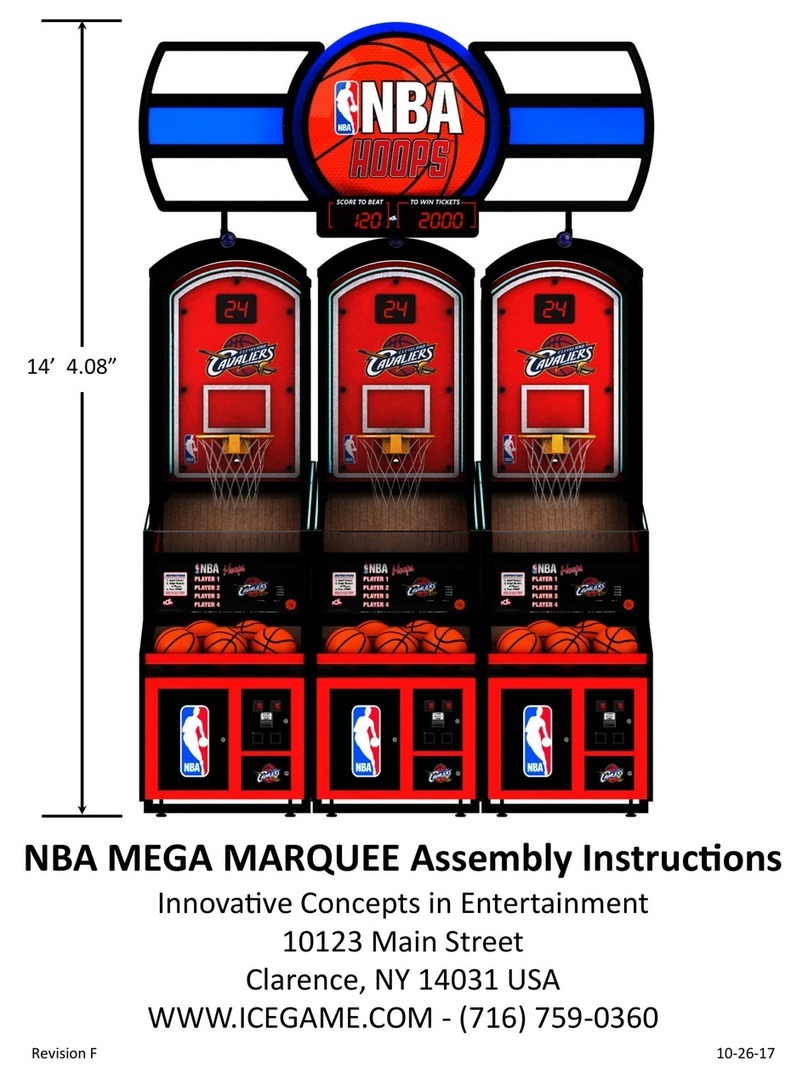 ICE Games NBA MEGA MARQUEE Assembly instructions ICE Games NBA MEGA MARQUEE Assembly instructions