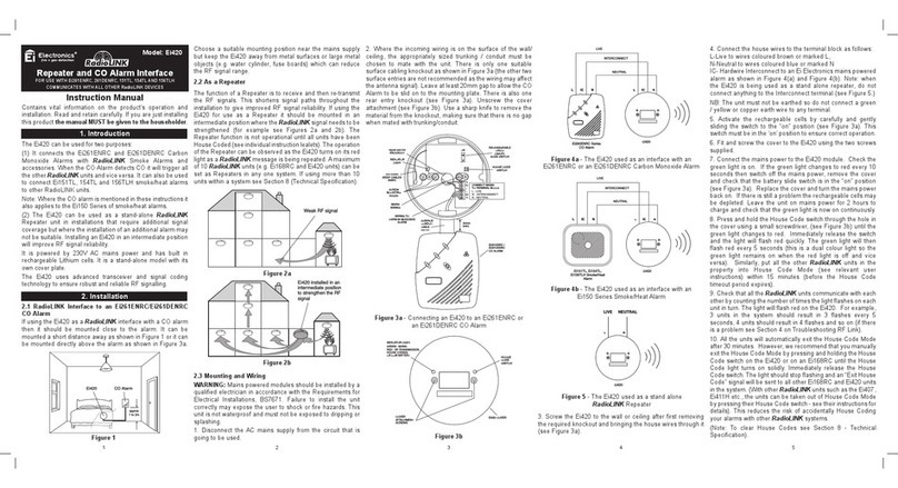 Ei Electronics RadioLink Ei420 User manual