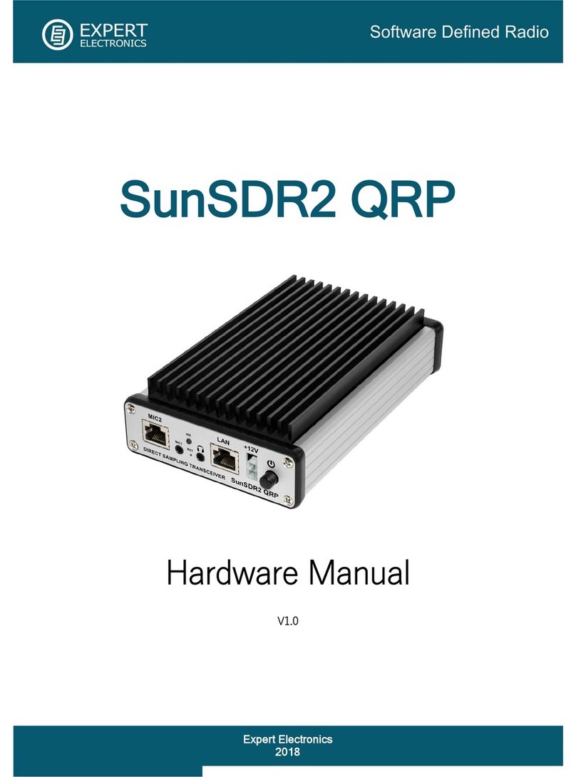 Expert Electronics SunSDR2 QRP Hardware manual Expert Electronics SunSDR2 QRP Hardware manual