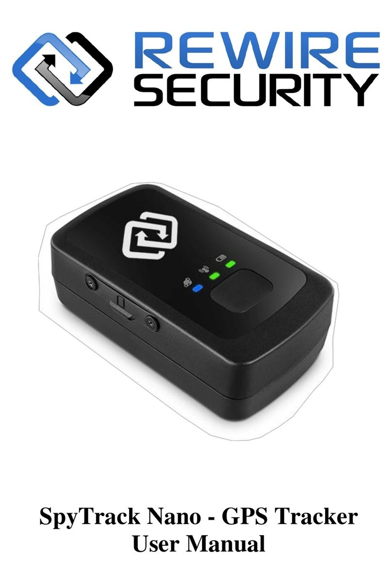 REWIRE SECURITY SpyTrack Nano User manual