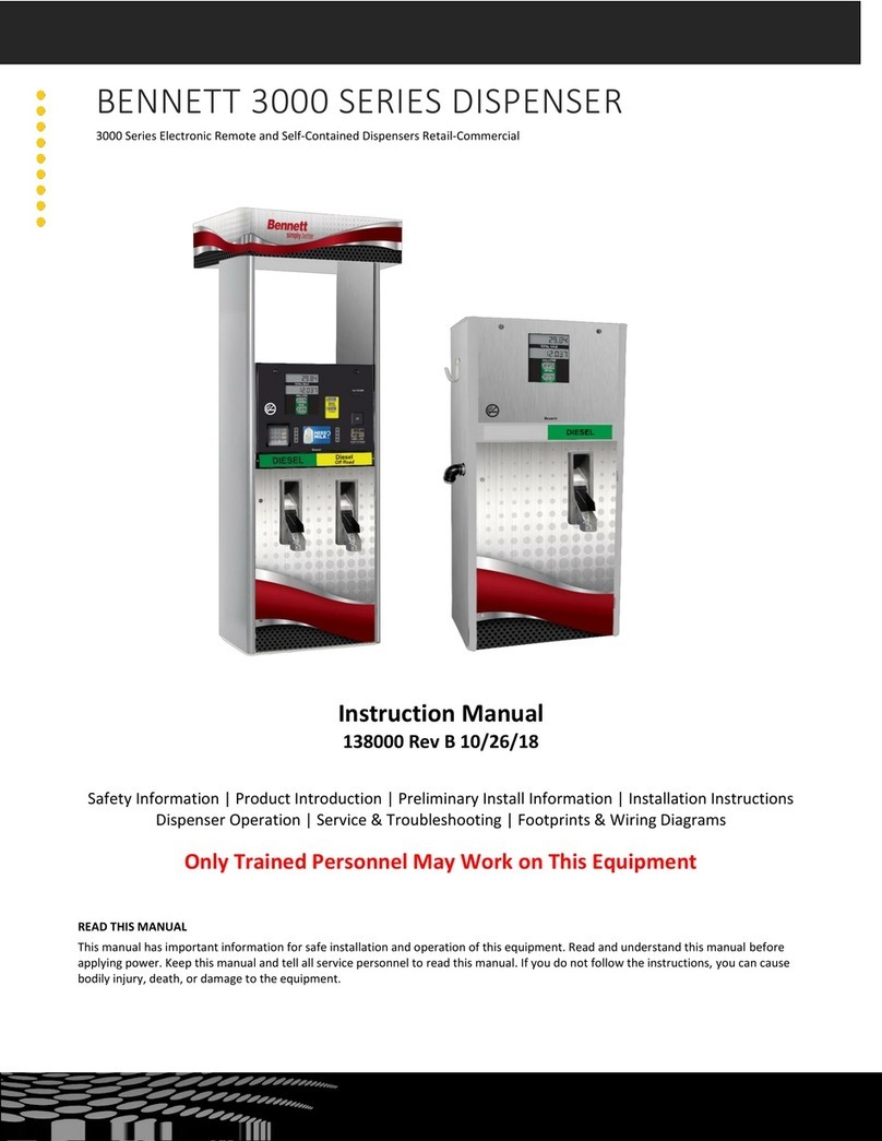 Bennett 3000 Series User manual