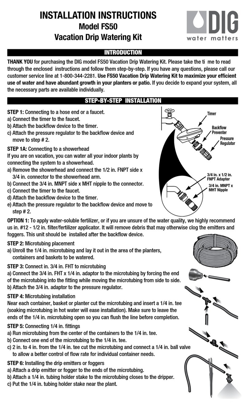 DIG FS50 installation instructions