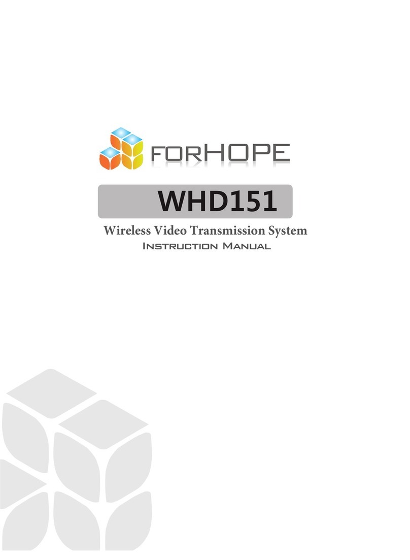 ForHope WHD151 instruction manual