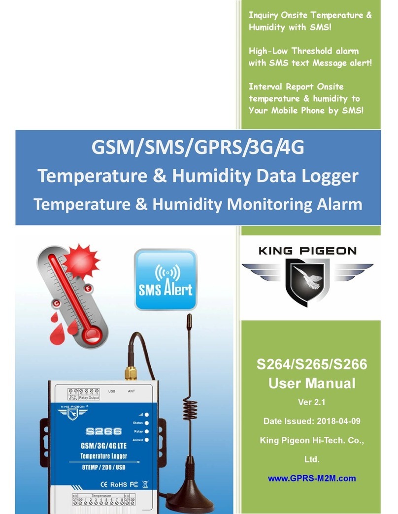 King Pigeon S266 user manual