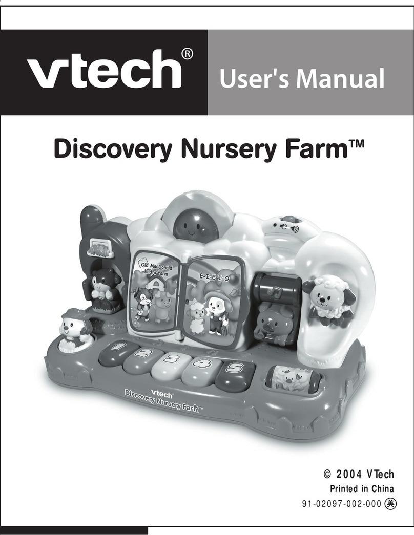 V-tech Discovery Nursery Farm User manual