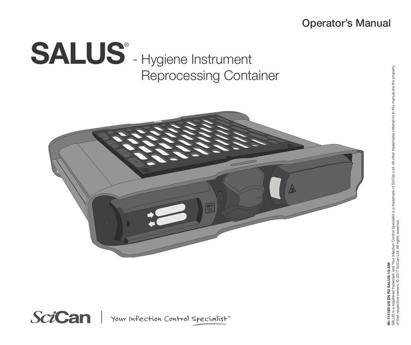 SciCan SALUS Operator's manual