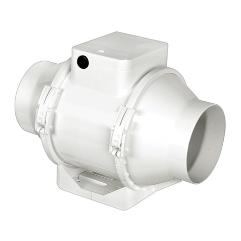 Airflow Aventa AV100B Installation guide