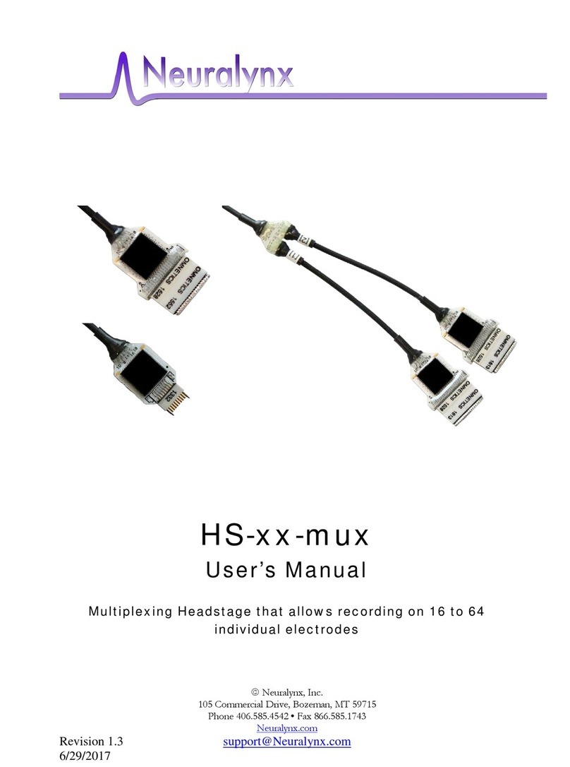 Neuralynx HS-64-mux user manual