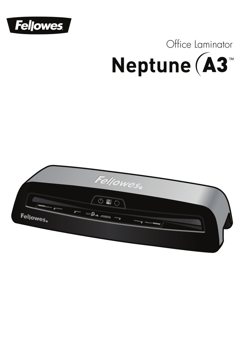 Fellowes Neptune A3 user manual
