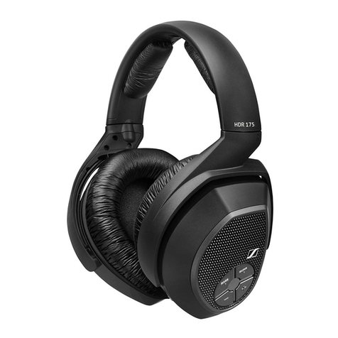 Sennheiser HDR 175 quick guide