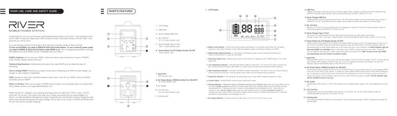 EF RIVER user guide