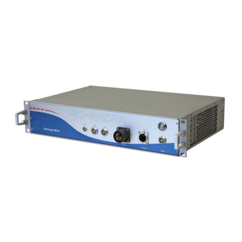 3d-Radar Geoscope Mk4 user manual