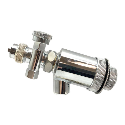 paasche A-AU Automatic Spray Gun operating instructions