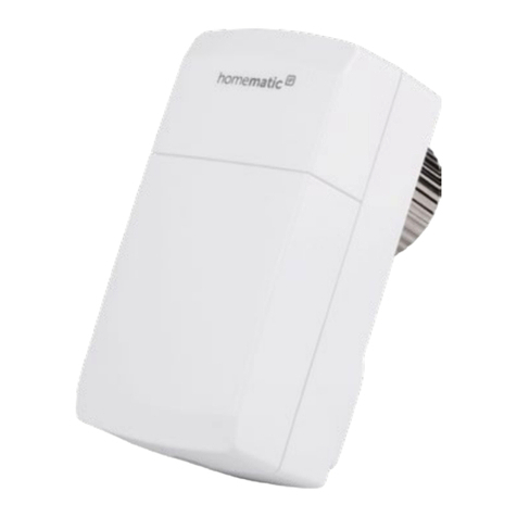HomeMatic HmIP-eTRV-C Mounting instruction and operating manual