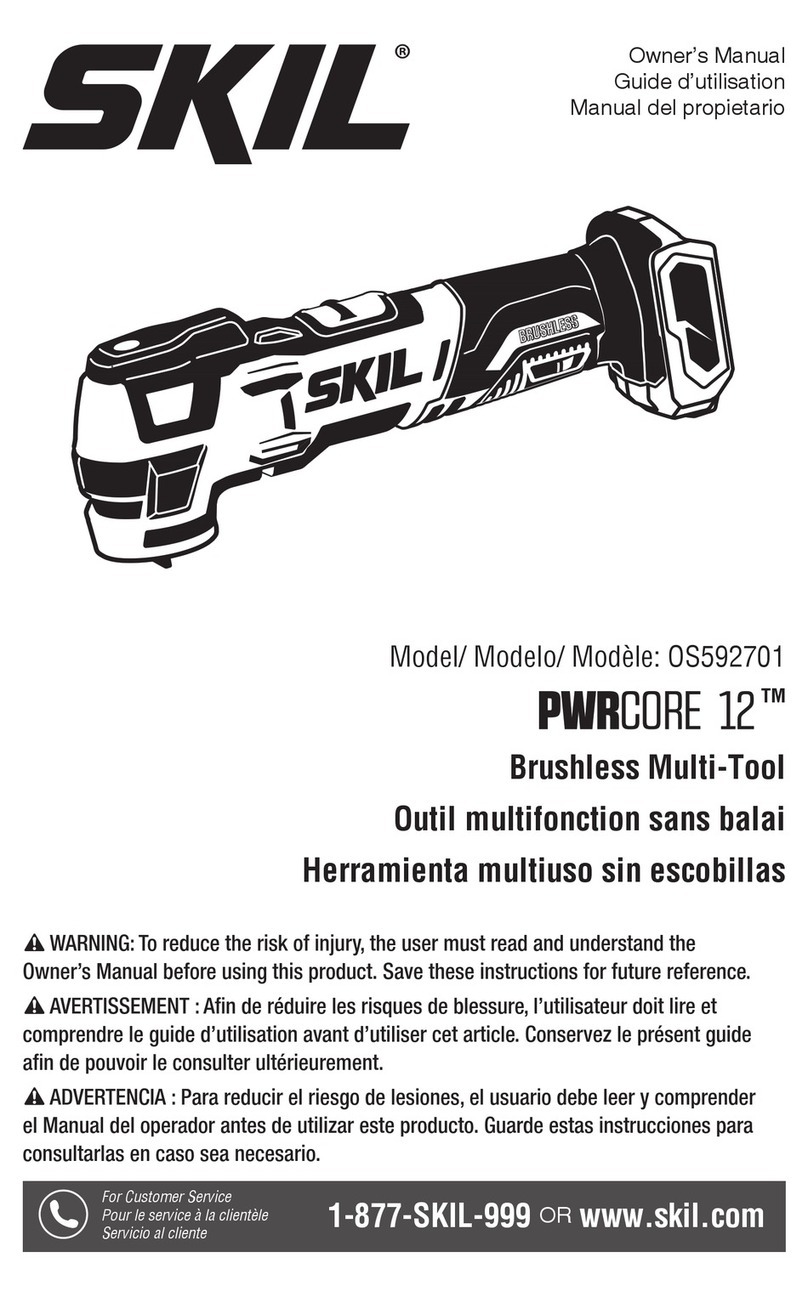 Skil PWRCORE 12 OS592701 owner's manual