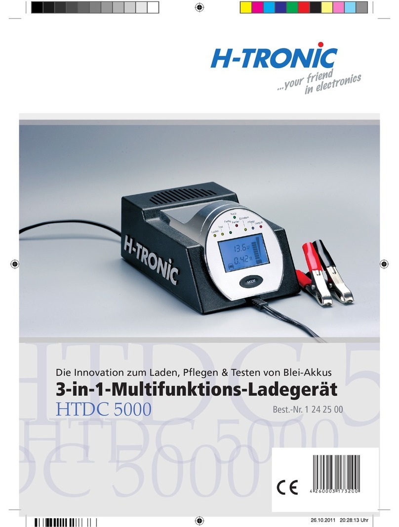 HTRONIC HTDC 5000 manual