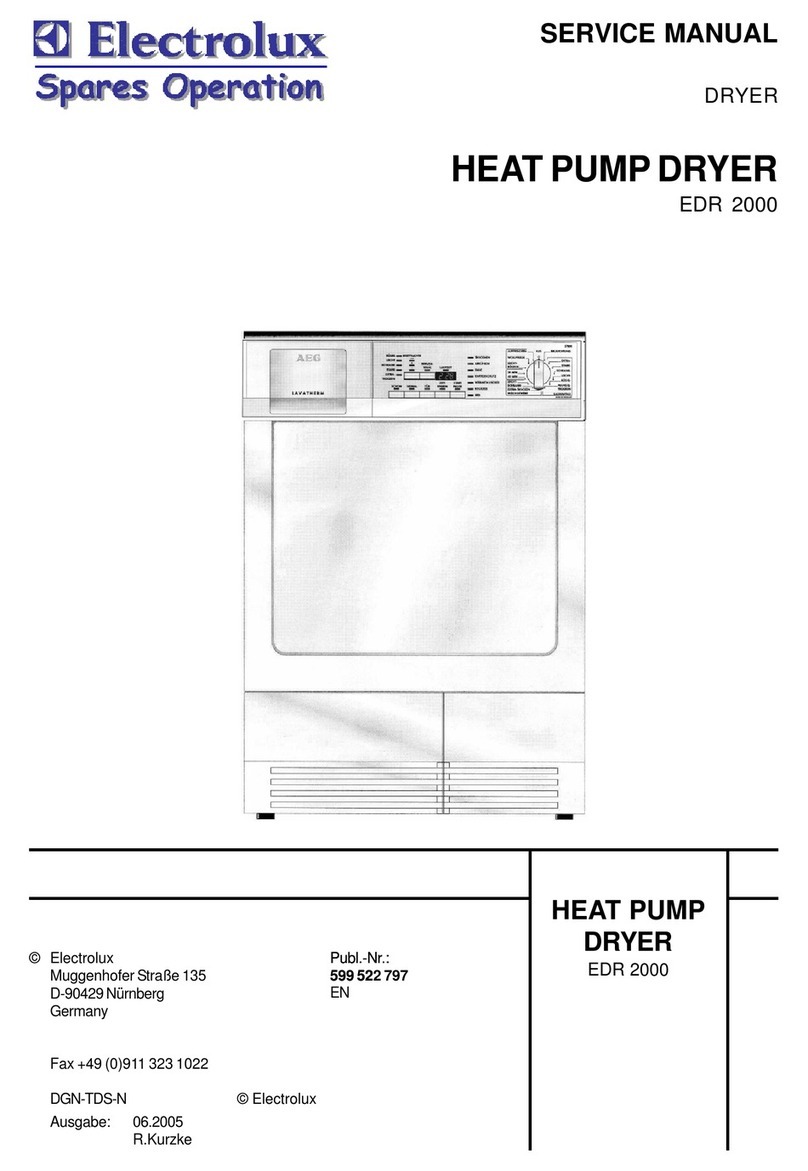 Electrolux EDR 2000 User manual Electrolux EDR 2000 User manual