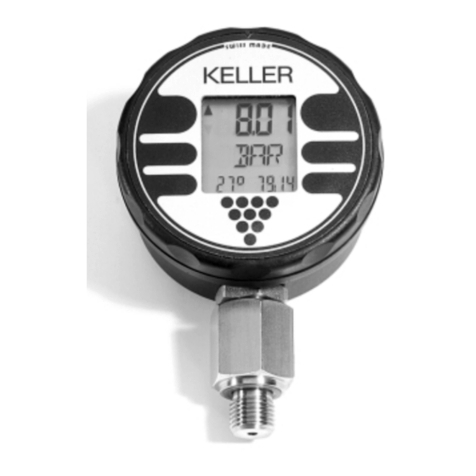 Keller MANO GAUGE User manual