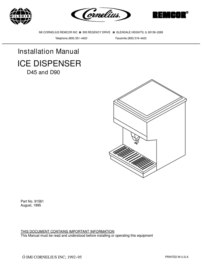 Cornelius D90 User manual