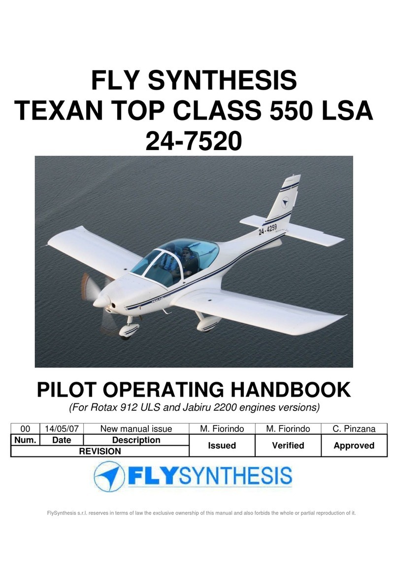 FlySynthesis TEXAN TOP CLASS 550 LSA Pilot operating handbook
