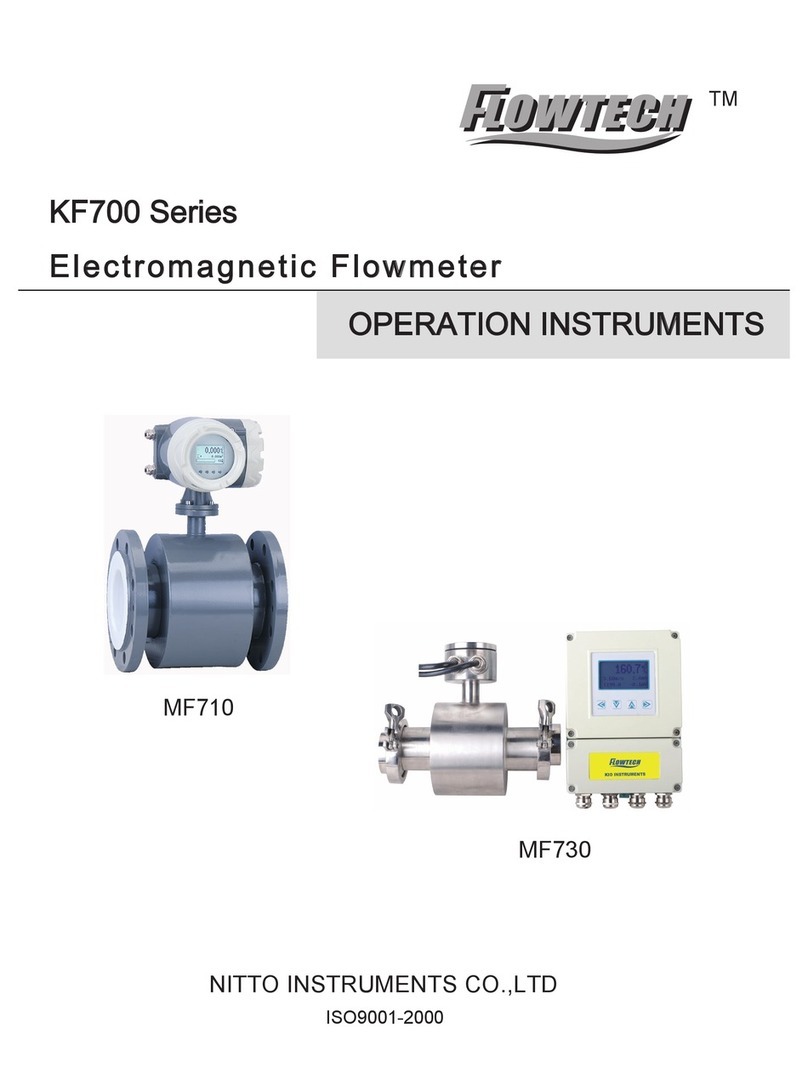 Nitto Flowtech MF710 User manual