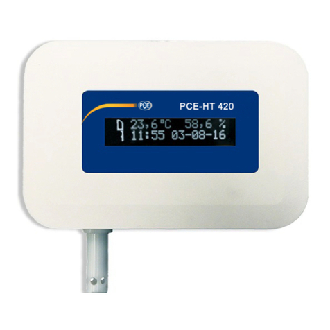 PCE Americas PCE-HT 420 User manual