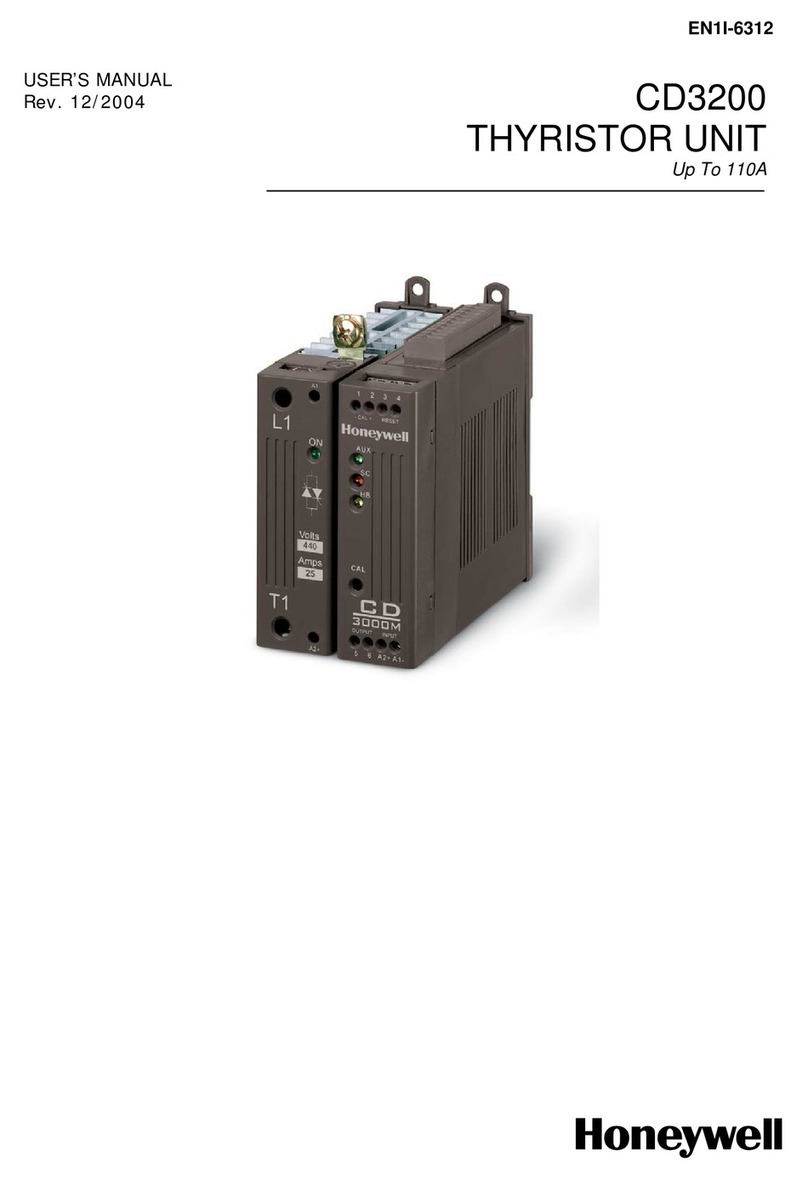 Honeywell CD3200 user manual